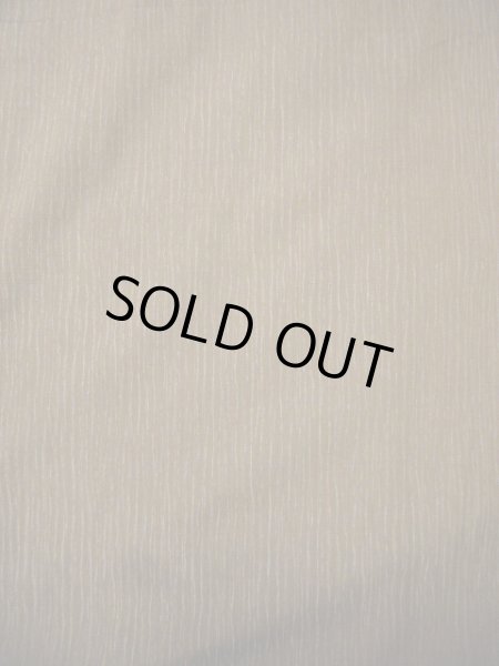 画像3: H0714N 織 女性用着物  混 クリーミーな 薄い ブラウン（茶色）, 縞 【中古】 【USED】 【リサイクル】 ★★★☆☆ (3)