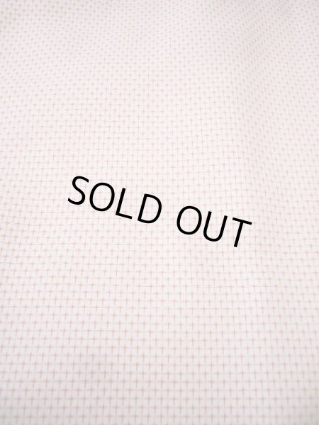 画像4: H0714P 織 女性用着物  化繊   オフ ホワイト, 十字 【中古】 【USED】 【リサイクル】 ★★★☆☆ (4)