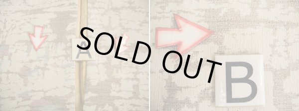 画像12: H0714Q 織 女性用着物  シルク(正絹)  薄い ベージュ, 抽象的模様 【中古】 【USED】 【リサイクル】 ★★☆☆☆ (12)