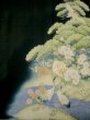 画像6: H0929J 留袖 女性用着物 家紋：唐花 シルク（正絹）   黒, ぼたん 【中古】 【USED】 【リサイクル】 ★★★☆☆ (6)