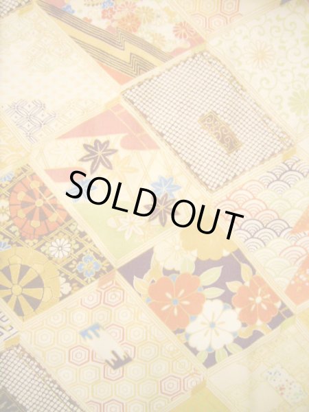 画像8: H1025P 振袖 女性用着物  シルク(正絹)   オフ ホワイト, 冊子 【中古】 【USED】 【リサイクル】 ★★★★☆ (8)