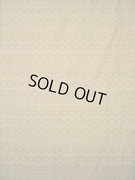 画像4: H1201E 大島紬 女性用着物  シルク(正絹)  スモーキーな カーキ, 菱 【中古】 【USED】 【リサイクル】 ★★★★☆ (4)