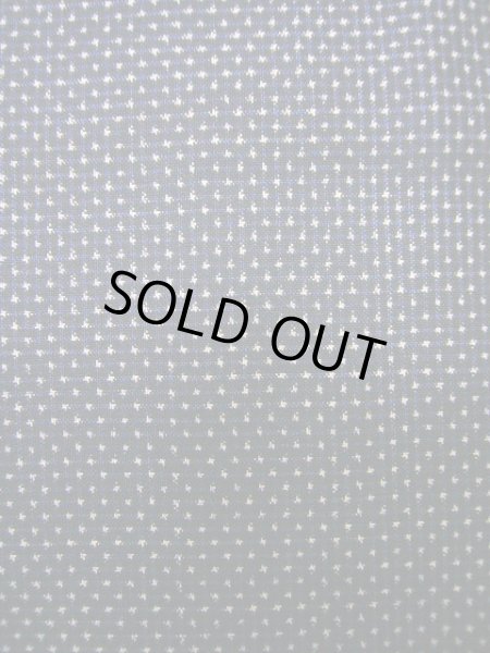 画像7: H1201F 大島紬 女性用着物  シルク(正絹)   ネイビー(紺), 小さな点々 【中古】 【USED】 【リサイクル】 ★★☆☆☆ (7)