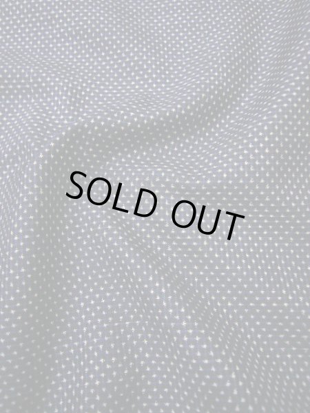 画像9: H1201F 大島紬 女性用着物  シルク(正絹)   ネイビー(紺), 小さな点々 【中古】 【USED】 【リサイクル】 ★★☆☆☆ (9)