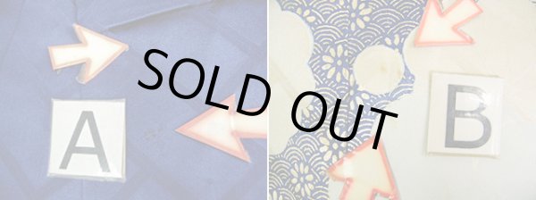 画像24: I0107L 振袖 女性用着物  シルク（正絹）   青, 花 シャイニーな【中古】 【USED】 【リサイクル】 ★★★★☆ (24)