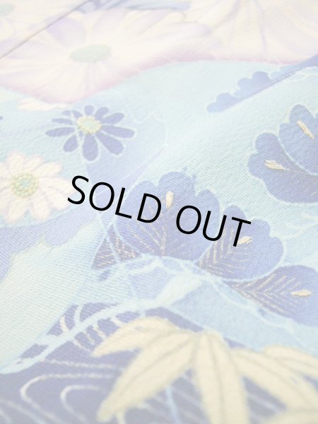 画像26: I0107S 振袖 女性用着物 明治・大正時代 シルク(正絹)  明るい 紫, 冊子 【中古】 【USED】 【リサイクル】 ★★☆☆☆ (26)