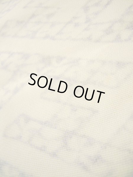 画像13: I0330B 袋帯  女性用着物 シルク(正絹)  淡い ベージュ ぼたん   芯なし【中古】 【USED】 【リサイクル】 ★★☆☆☆ (13)