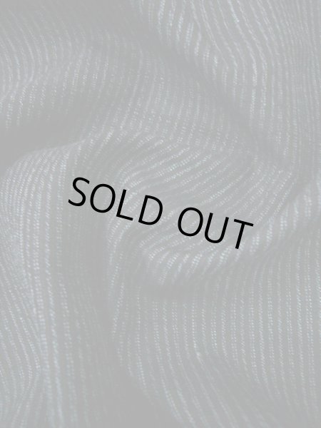 画像10: I0615Q 男性用着物  シルク(正絹)  スモーキーな ネイビー(紺),  【中古】 【USED】 【リサイクル】 ★★★★☆ (10)