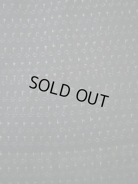 画像6: I0615S 男性用着物  麻  スモーキーな 黒,  【中古】 【USED】 【リサイクル】 ★★★★☆ (6)