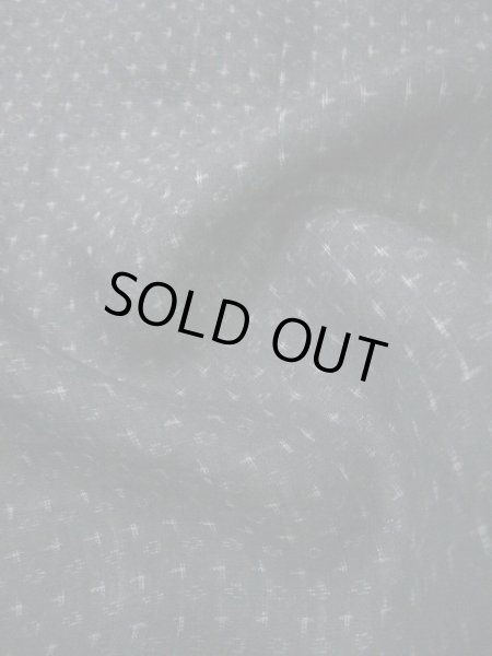 画像7: I0615U 男性用着物  麻  ダークな ネイビー(紺),  【中古】 【USED】 【リサイクル】 ★★★☆☆ (7)