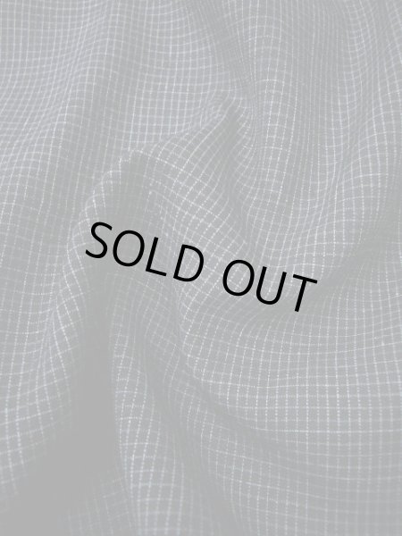 画像10: I0615W 男性用着物  綿  スモーキーな ネイビー(紺),  【中古】 【USED】 【リサイクル】 ★★★☆☆ (10)