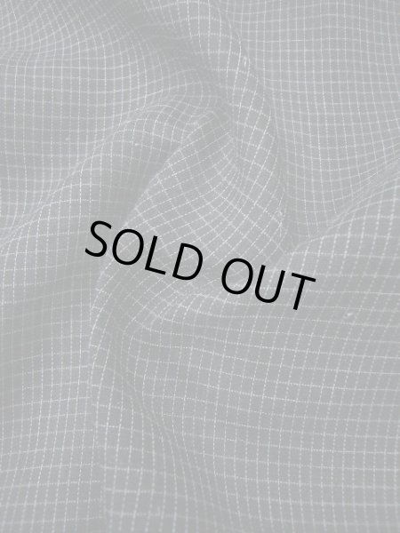 画像7: I0615X 男性用着物  シルク(正絹)  スモーキーな ネイビー(紺),  【中古】 【USED】 【リサイクル】 ★★★★☆ (7)