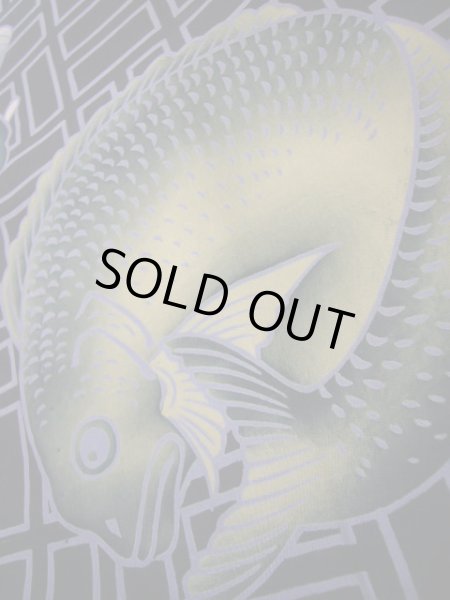 画像8: I0624Z じゅばん 男性用着物  シルク（正絹）  深い 紫, 伊勢海老 【中古】 【USED】 【リサイクル】 ★★★☆☆ (8)