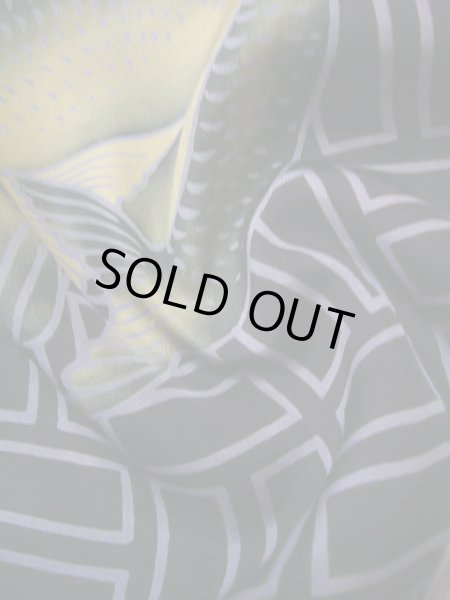 画像11: I0624Z じゅばん 男性用着物  シルク（正絹）  深い 紫, 伊勢海老 【中古】 【USED】 【リサイクル】 ★★★☆☆ (11)