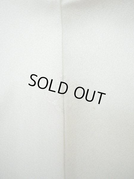 画像4: I0627S 訪問着 女性用着物  シルク（正絹）   グレー（灰色）, 菊 【中古】 【USED】 【リサイクル】 ★★★★☆ (4)