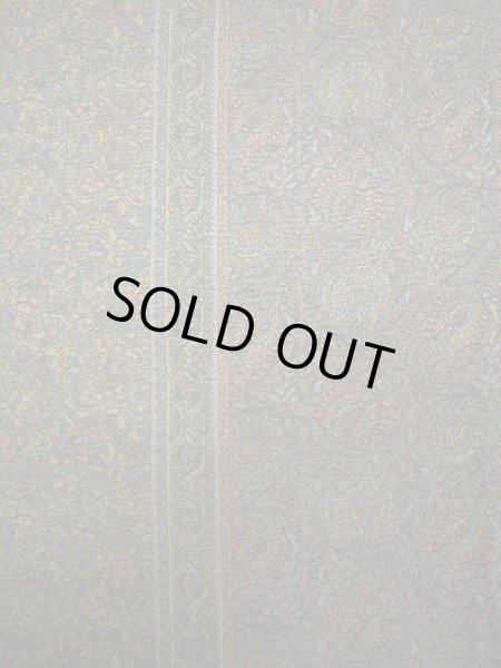 画像3: I0629A 小紋 女性用着物  シルク（正絹） スモーキーな 淡い 紫, つた 淡い【中古】 【USED】 【リサイクル】 ★★★★☆ (3)