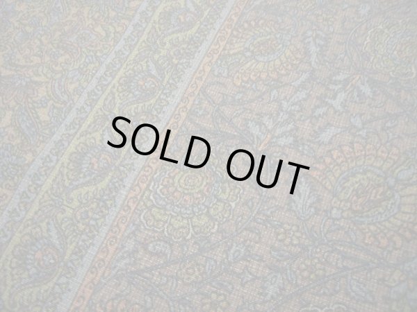 画像8: I0629A 小紋 女性用着物  シルク（正絹） スモーキーな 淡い 紫, つた 淡い【中古】 【USED】 【リサイクル】 ★★★★☆ (8)