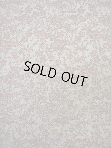 画像3: I0629H 小紋 女性用着物  シルク（正絹）  淡い グレー（灰色）, 笹 【中古】 【USED】 【リサイクル】 ★★★★☆ (3)