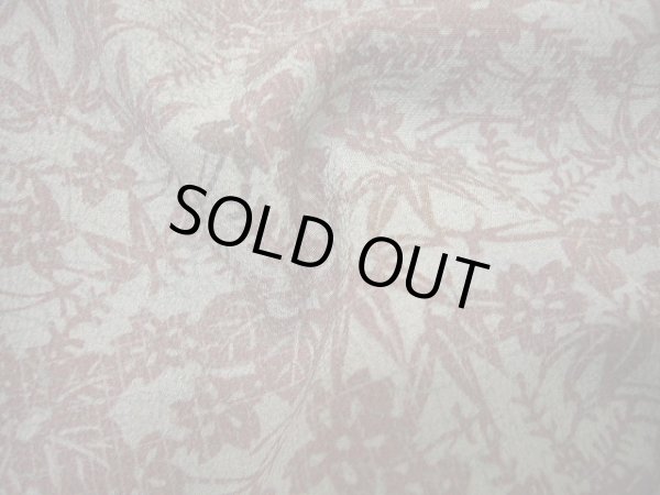 画像9: I0629H 小紋 女性用着物  シルク（正絹）  淡い グレー（灰色）, 笹 【中古】 【USED】 【リサイクル】 ★★★★☆ (9)