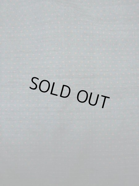 画像3: I0706D 織 女性用着物  シルク（正絹） スモーキーな グレーがかった ティール（青緑）, 小さな点々 【中古】 【USED】 【リサイクル】 ★★★★☆ (3)