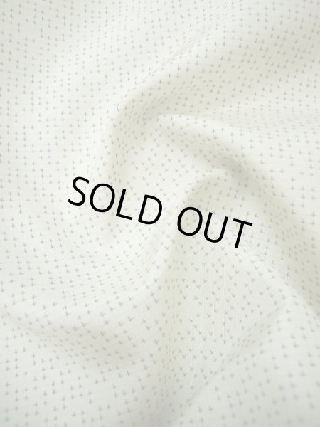 画像9: I0706P 織 女性用着物  シルク(正絹)   オフ ホワイト, 小さな点々 【中古】 【USED】 【リサイクル】 ★★★☆☆ (9)