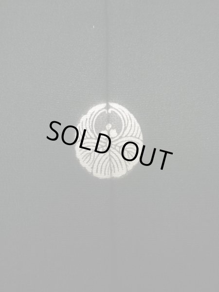 画像3: I0817Z 喪服 女性用着物  シルク（正絹）   黒,  【中古】 【USED】 【リサイクル】 ★★★★☆ (3)