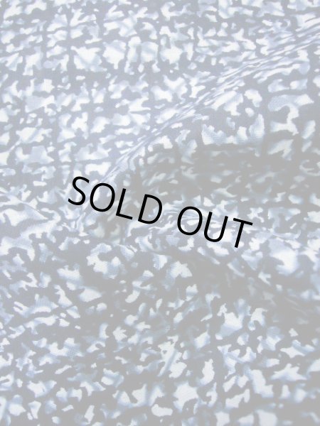 画像9: I0914A ゆかた 男性用着物  綿   藍, 抽象的模様 【中古】 【USED】 【リサイクル】 ★★★☆☆ (9)