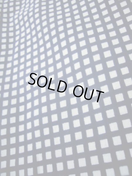 画像5: I0914E ゆかた 男性用着物  綿   藍, チェック柄 【中古】 【USED】 【リサイクル】 ★★☆☆☆ (5)