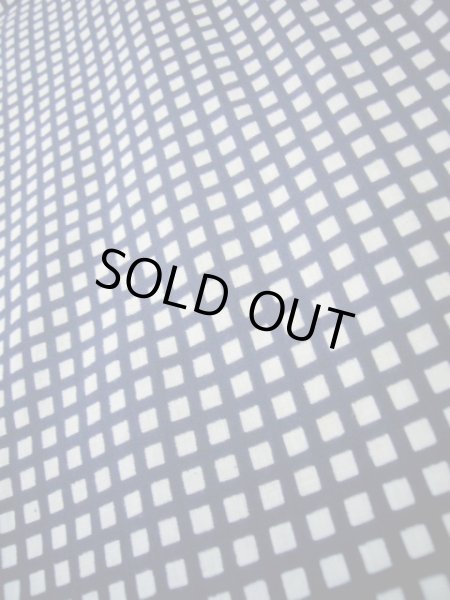 画像6: I0914E ゆかた 男性用着物  綿   藍, チェック柄 【中古】 【USED】 【リサイクル】 ★★☆☆☆ (6)