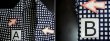 画像10: I0914E ゆかた 男性用着物  綿   藍, チェック柄 【中古】 【USED】 【リサイクル】 ★★☆☆☆ (10)