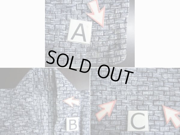 画像11: I0914I ゆかた 男性用着物  綿   藍, 桧垣 【中古】 【USED】 【リサイクル】 ★★★☆☆ (11)