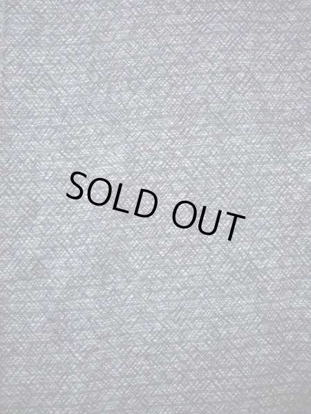 画像4: I0914P ゆかた 男性用着物  綿   グレー（灰色）, 縞 【中古】 【USED】 【リサイクル】 ★★★☆☆ (4)