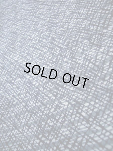 画像6: I0914P ゆかた 男性用着物  綿   グレー（灰色）, 縞 【中古】 【USED】 【リサイクル】 ★★★☆☆ (6)