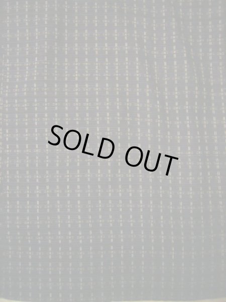 画像5: I1019Z 羽織 女性用着物  シルク（正絹）  スモーキーな 黒, 幾何学模様 【中古】 【USED】 【リサイクル】 ★★★★☆ (5)