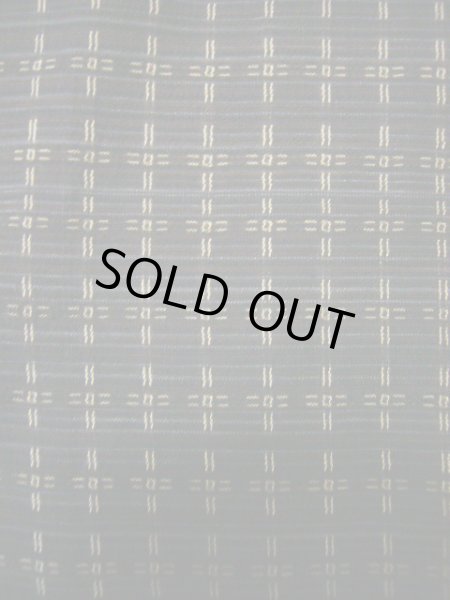 画像6: I1019Z 羽織 女性用着物  シルク（正絹）  スモーキーな 黒, 幾何学模様 【中古】 【USED】 【リサイクル】 ★★★★☆ (6)