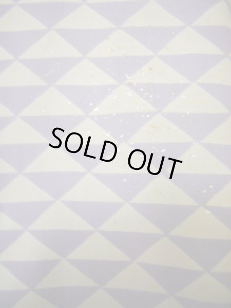 画像13: I1019Z 羽織 女性用着物  シルク（正絹）  スモーキーな 黒, 幾何学模様 【中古】 【USED】 【リサイクル】 ★★★★☆ (13)