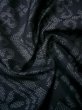 画像8: I1026D 羽織 女性用着物  シルク（正絹）  スモーキーな 黒, 菱 【中古】 【USED】 【リサイクル】 ★★★★★ (8)