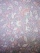 画像8: I1109D 小紋 女性用着物  シルク（正絹）  淡い 紫, 花 【中古】 【USED】 【リサイクル】 ★★★☆☆ (8)