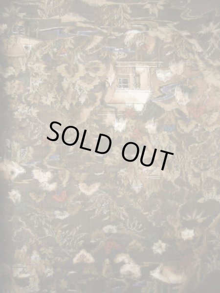 画像3: I1130N 紬 女性用着物  シルク(正絹)   ブラウン(茶色), 家 【中古】 【USED】 【リサイクル】 ★★★★☆ (3)