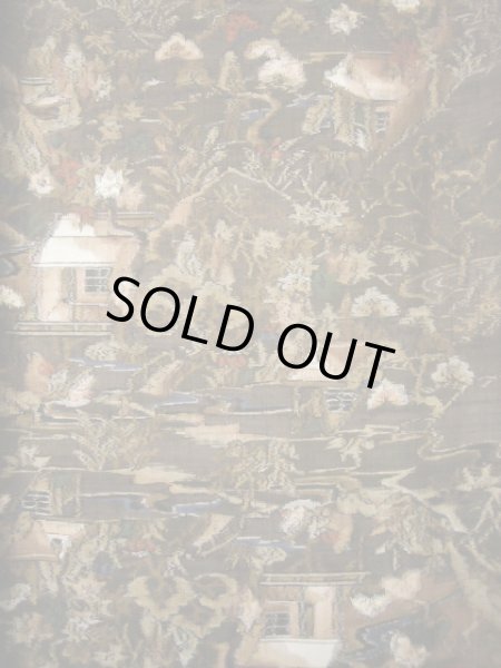 画像4: I1130N 紬 女性用着物  シルク(正絹)   ブラウン(茶色), 家 【中古】 【USED】 【リサイクル】 ★★★★☆ (4)