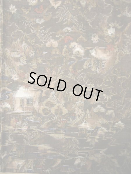 画像5: I1130N 紬 女性用着物  シルク(正絹)   ブラウン(茶色), 家 【中古】 【USED】 【リサイクル】 ★★★★☆ (5)