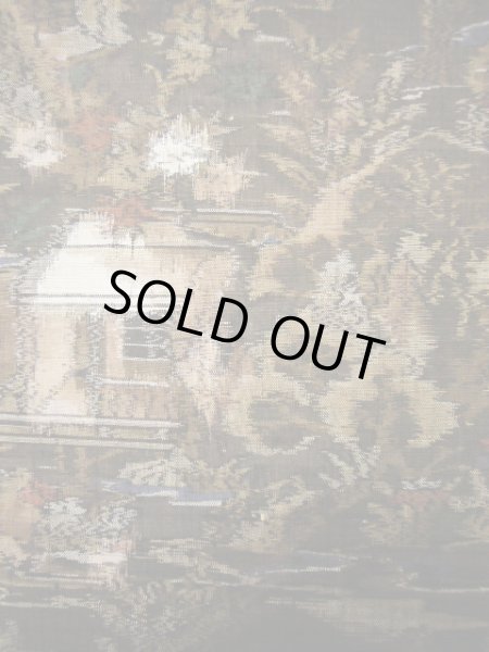 画像6: I1130N 紬 女性用着物  シルク(正絹)   ブラウン(茶色), 家 【中古】 【USED】 【リサイクル】 ★★★★☆ (6)