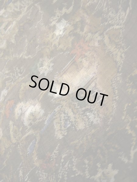 画像10: I1130N 紬 女性用着物  シルク(正絹)   ブラウン(茶色), 家 【中古】 【USED】 【リサイクル】 ★★★★☆ (10)