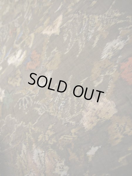 画像11: I1130N 紬 女性用着物  シルク(正絹)   ブラウン(茶色), 家 【中古】 【USED】 【リサイクル】 ★★★★☆ (11)