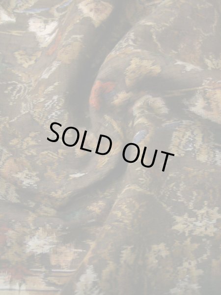 画像12: I1130N 紬 女性用着物  シルク(正絹)   ブラウン(茶色), 家 【中古】 【USED】 【リサイクル】 ★★★★☆ (12)