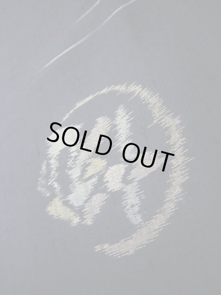 画像8: I1130S 紬 女性用着物  シルク(正絹)   ネイビー(紺), 丸 【中古】 【USED】 【リサイクル】 ★★★★☆ (8)