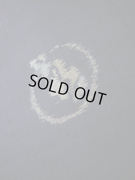 画像9: I1130S 紬 女性用着物  シルク(正絹)   ネイビー(紺), 丸 【中古】 【USED】 【リサイクル】 ★★★★☆ (9)