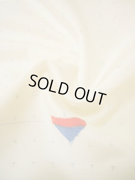 画像11: I1130V 紬 女性用着物  シルク（正絹）  クリーミーな オフ　ホワイト, 独楽 【中古】 【USED】 【リサイクル】 ★★★★☆ (11)