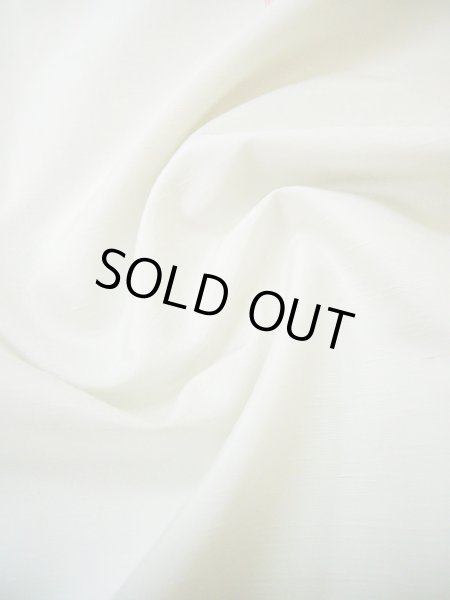 画像10: I1130W 紬 女性用着物  シルク(正絹)   オフ ホワイト, あやめ 【中古】 【USED】 【リサイクル】 ★★★★☆ (10)