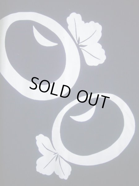 画像4: I1228F ゆかた 女性用着物  綿   藍, 柿 【中古】 【USED】 【リサイクル】 ★★★★☆ (4)